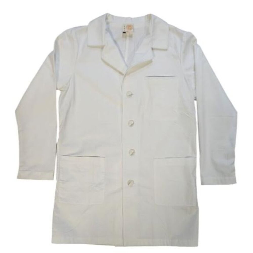 KOI™ 414 Men's Colin Lab Coat - White
